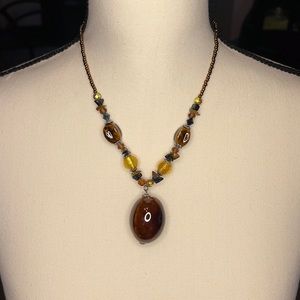 Necklace and earring set